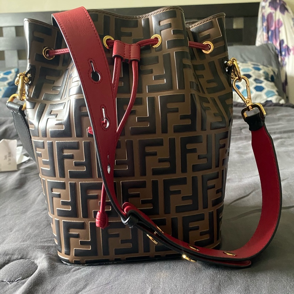 Authentic Fendi bucket bag